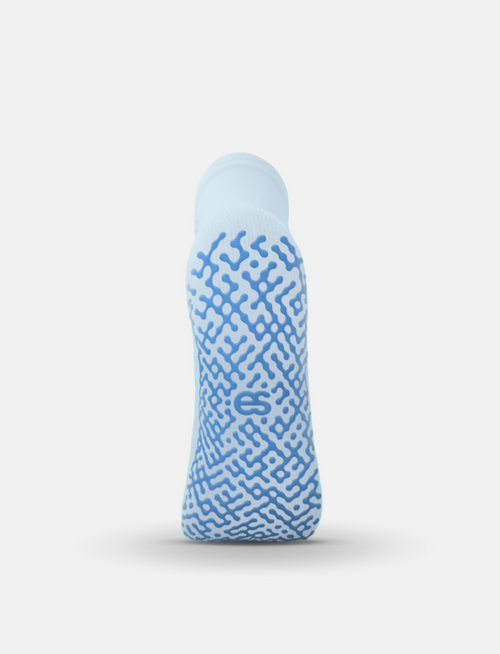 core grip socks - baby blue.