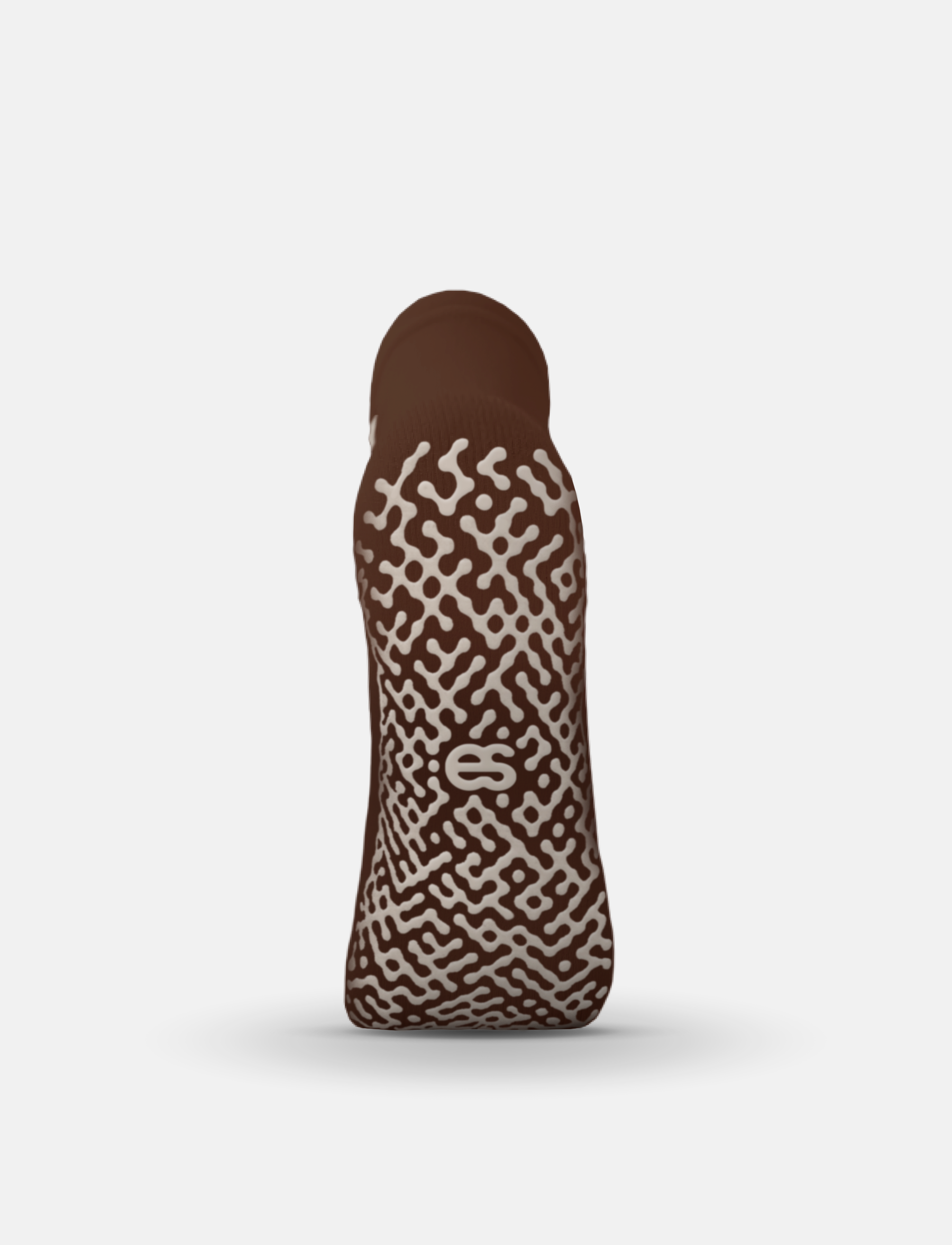 core grip socks - mocha.